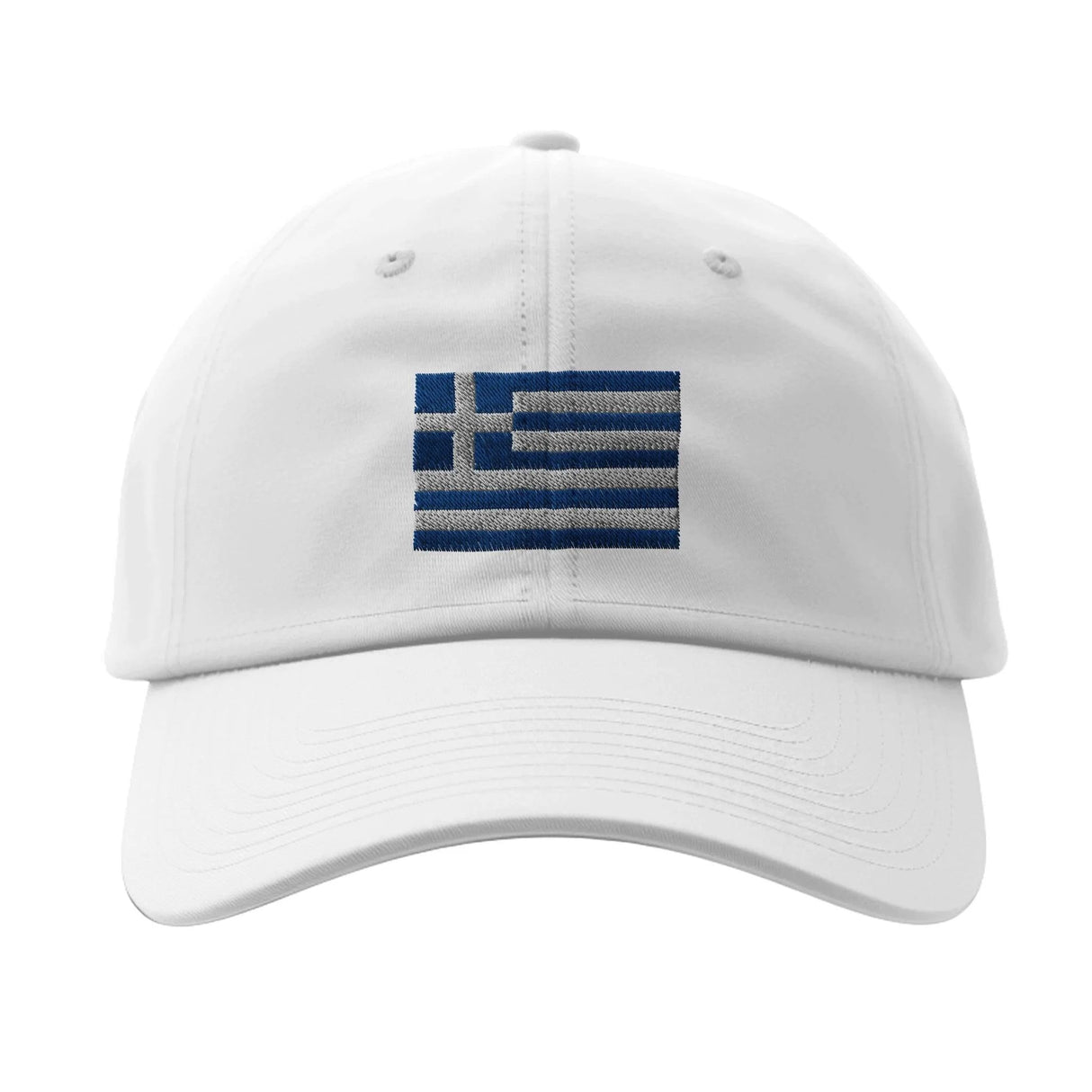 Casquette drapeau grèce coton broderie usage quotidien