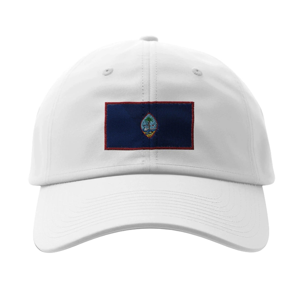 Casquette drapeau guam coton broderie pour usage quotidien
