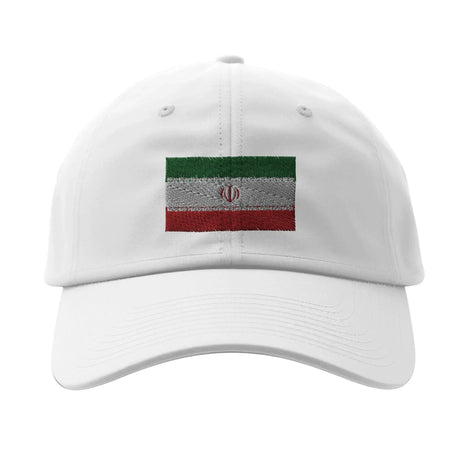 Casquette drapeau iran coton broderie design épuré