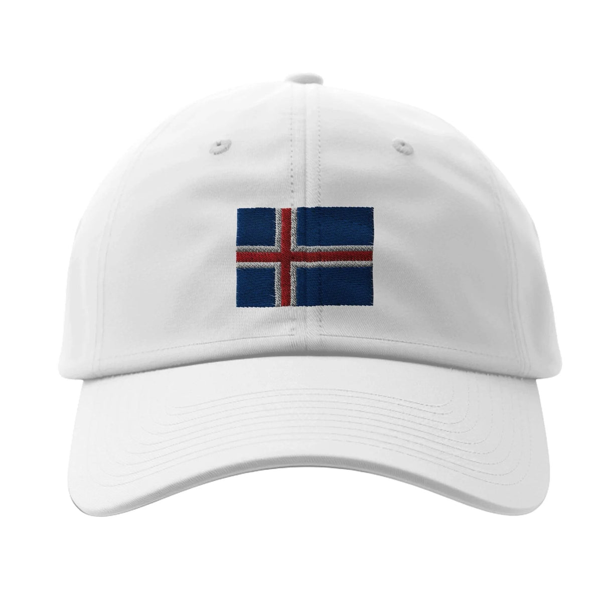 Casquette drapeau islande coton brodée usage quotidien