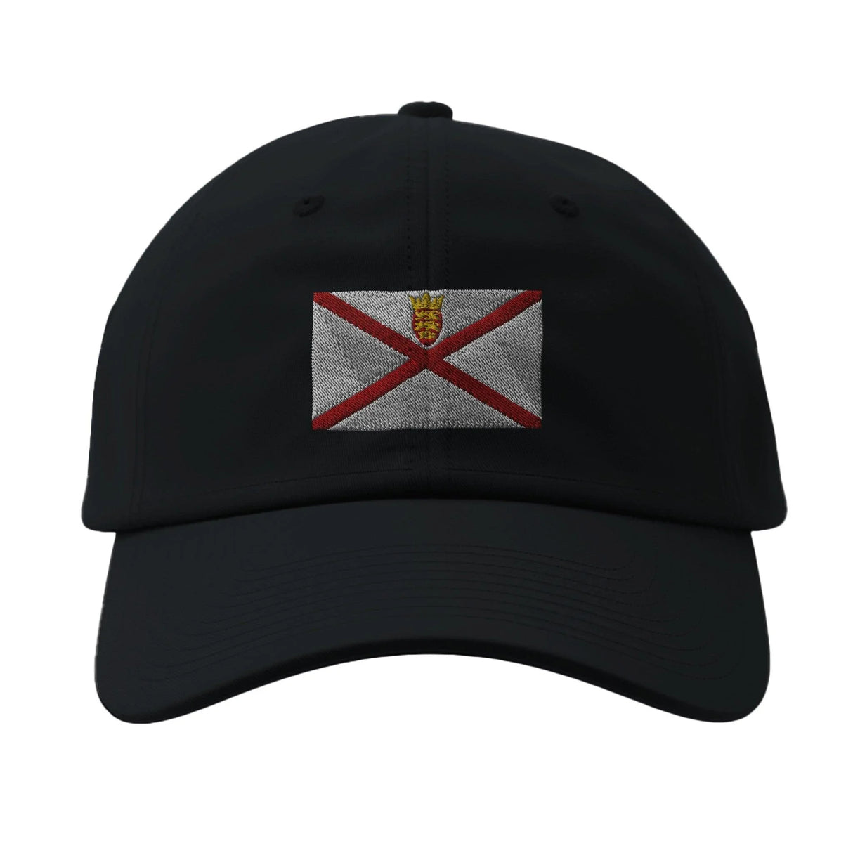 Casquette drapeau jersey coton brodée style épuré