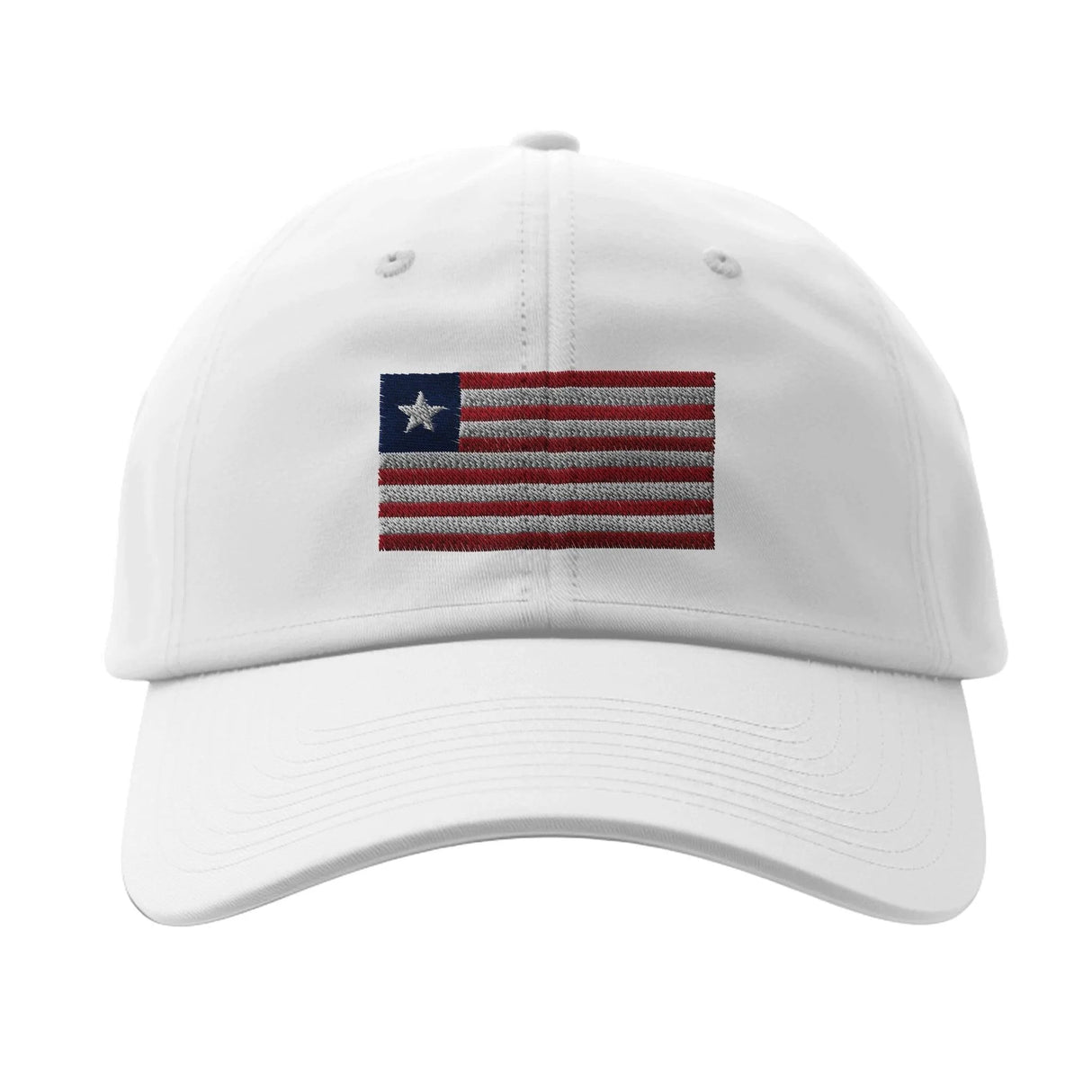 Casquette drapeau liberia coton brodée usage quotidien