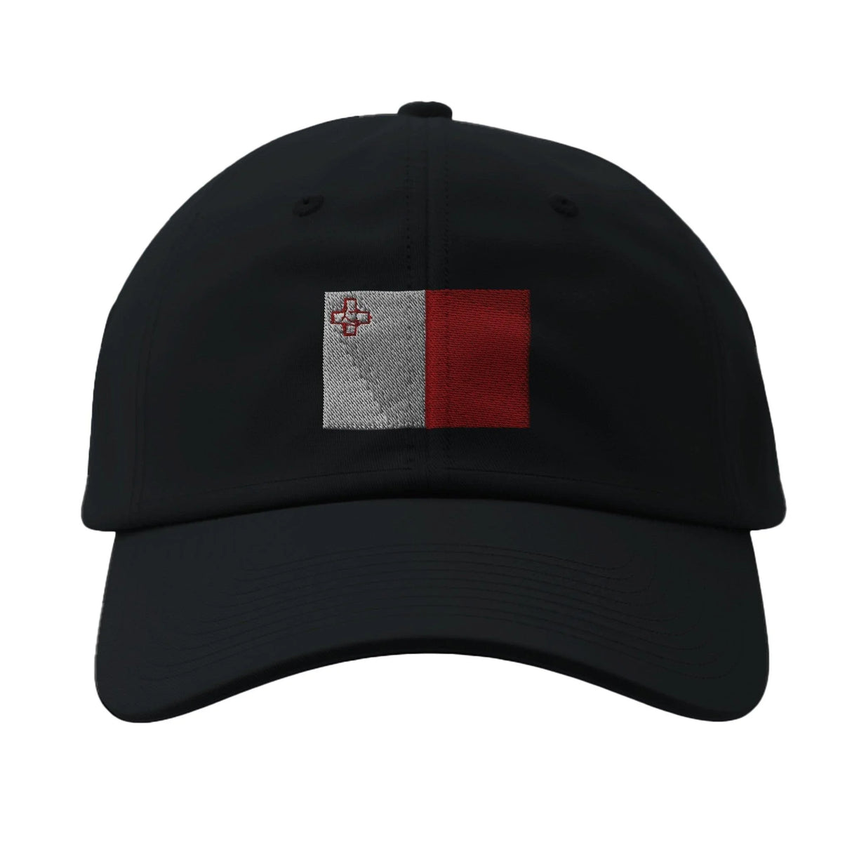 Casquette drapeau malte coton brodée usage quotidien