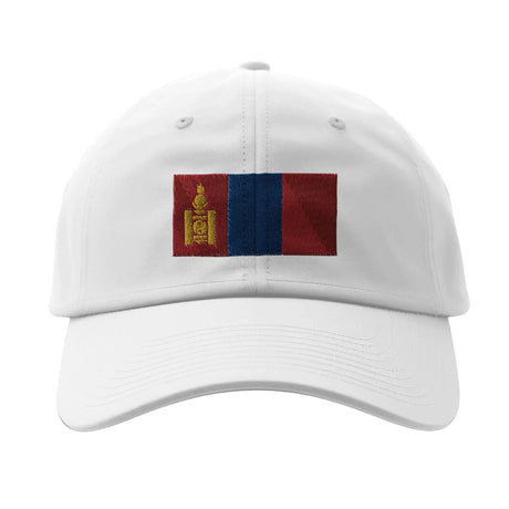 Casquette drapeau mongolie coton broderie confortable