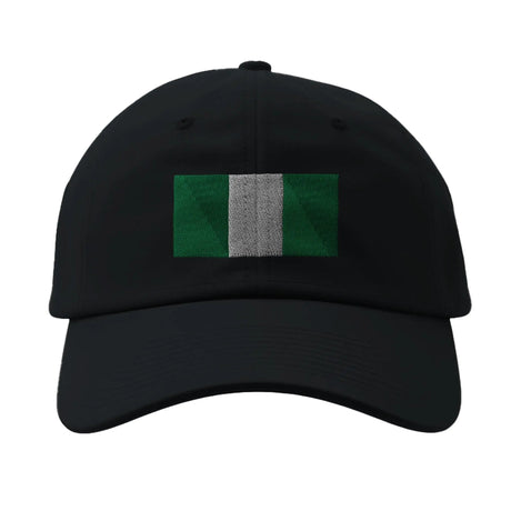 Casquette drapeau nigeria coton broderie confort couleur