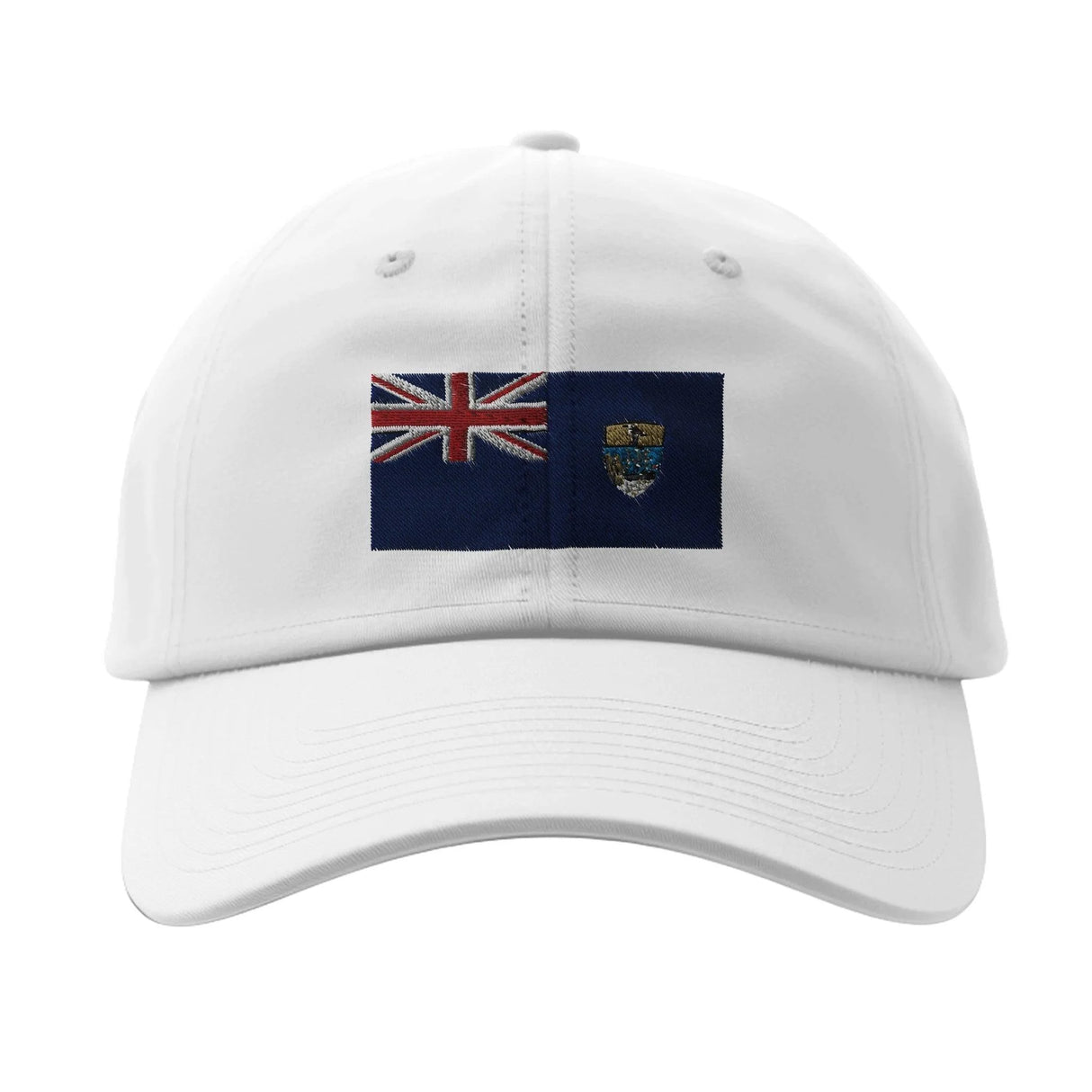 Casquette drapeau sainte-hélène coton broderie durable