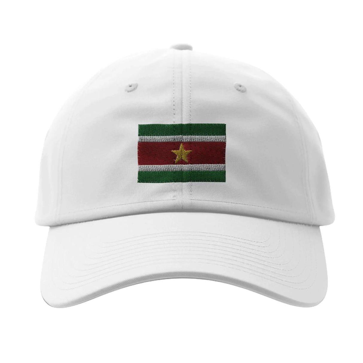 Casquette drapeau suriname coton broderie confortable