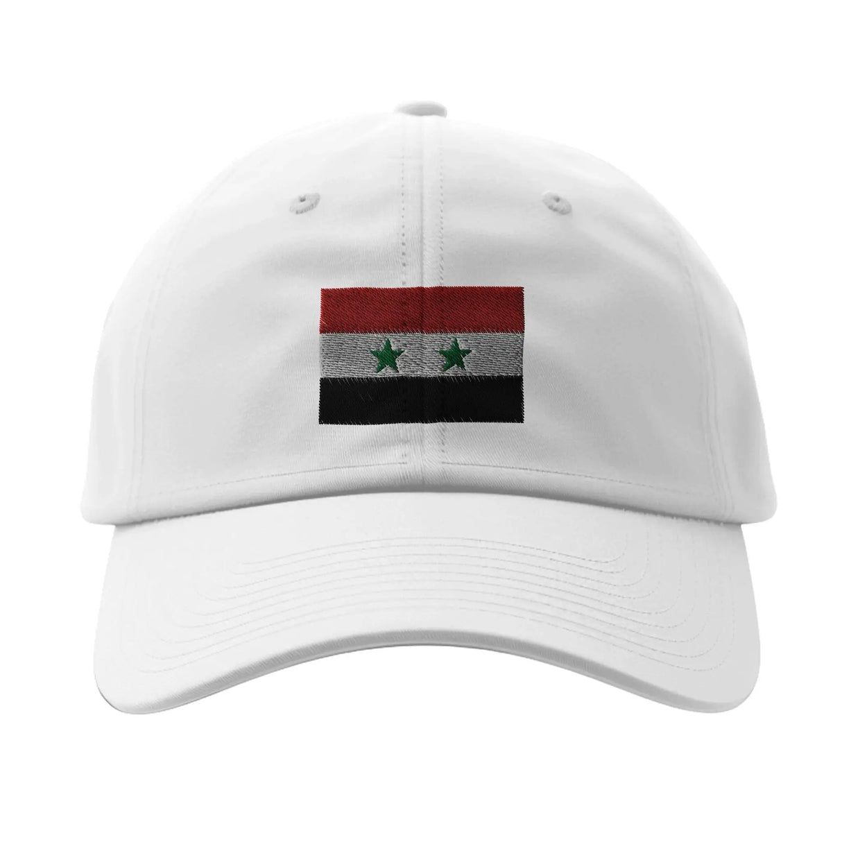 Casquette drapeau syrie coton broderie pour usage quotidien