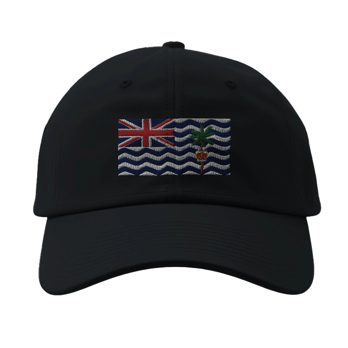 Casquette drapeau territoire britannique coton broderie