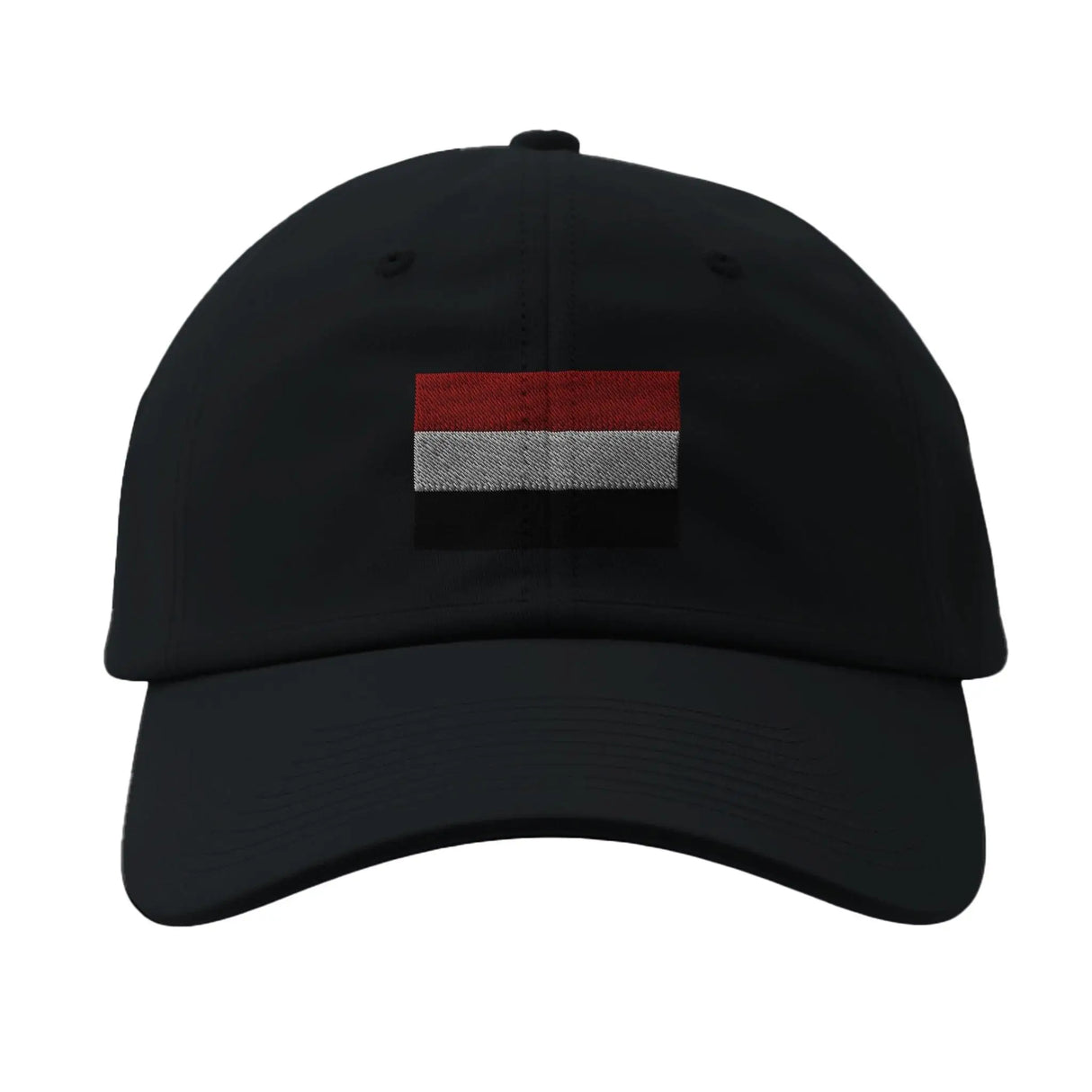 Casquette drapeau yémen coton brodée couleur durable