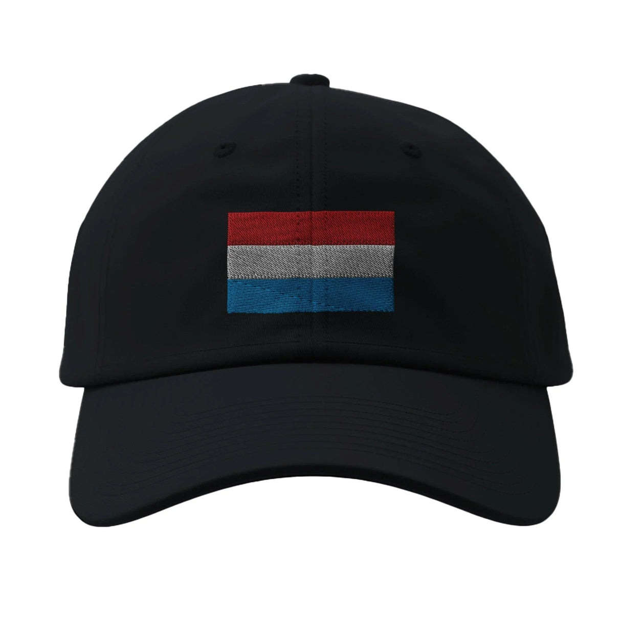 Casquette luxembourg coton brodée drapeau matériau durable