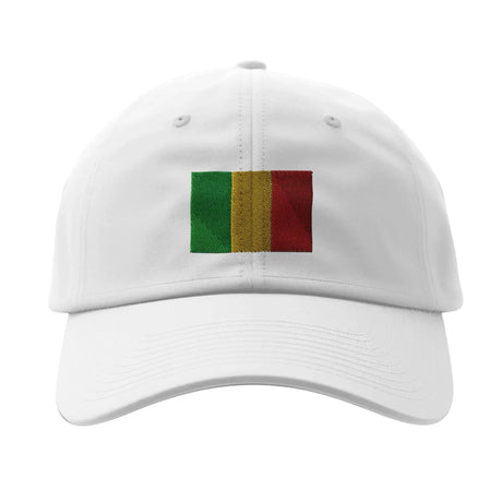 Casquette mali coton brodée couleurs vives confortable