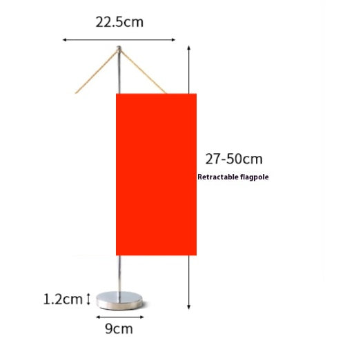 Fanion Table Drapeau Indonésie en Polyester