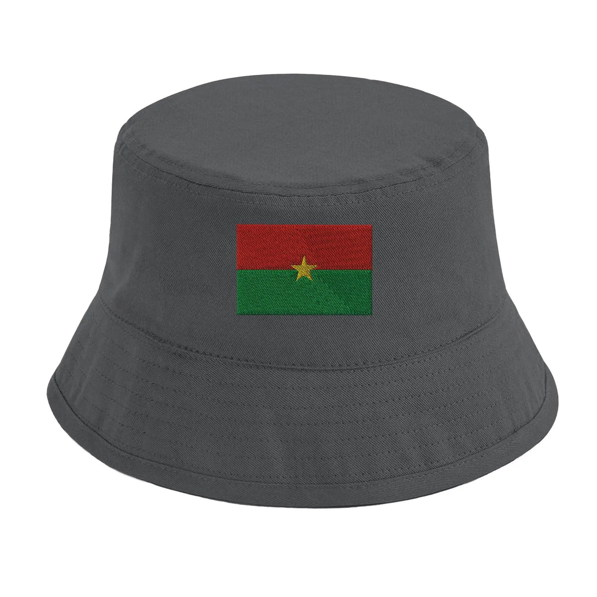 Chapeau bob burkina faso coton brodé léger et respirant