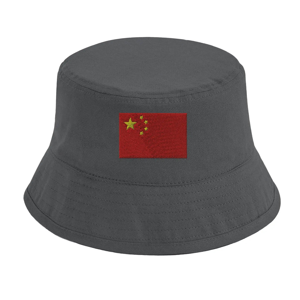 Chapeau bob chine coton brodé excellente respirabilité
