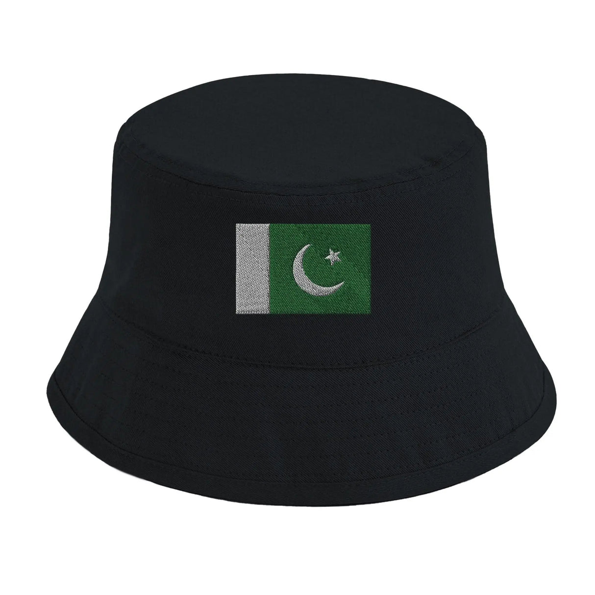 Chapeau bob drapeau pakistan coton brodé excellente respirabilité