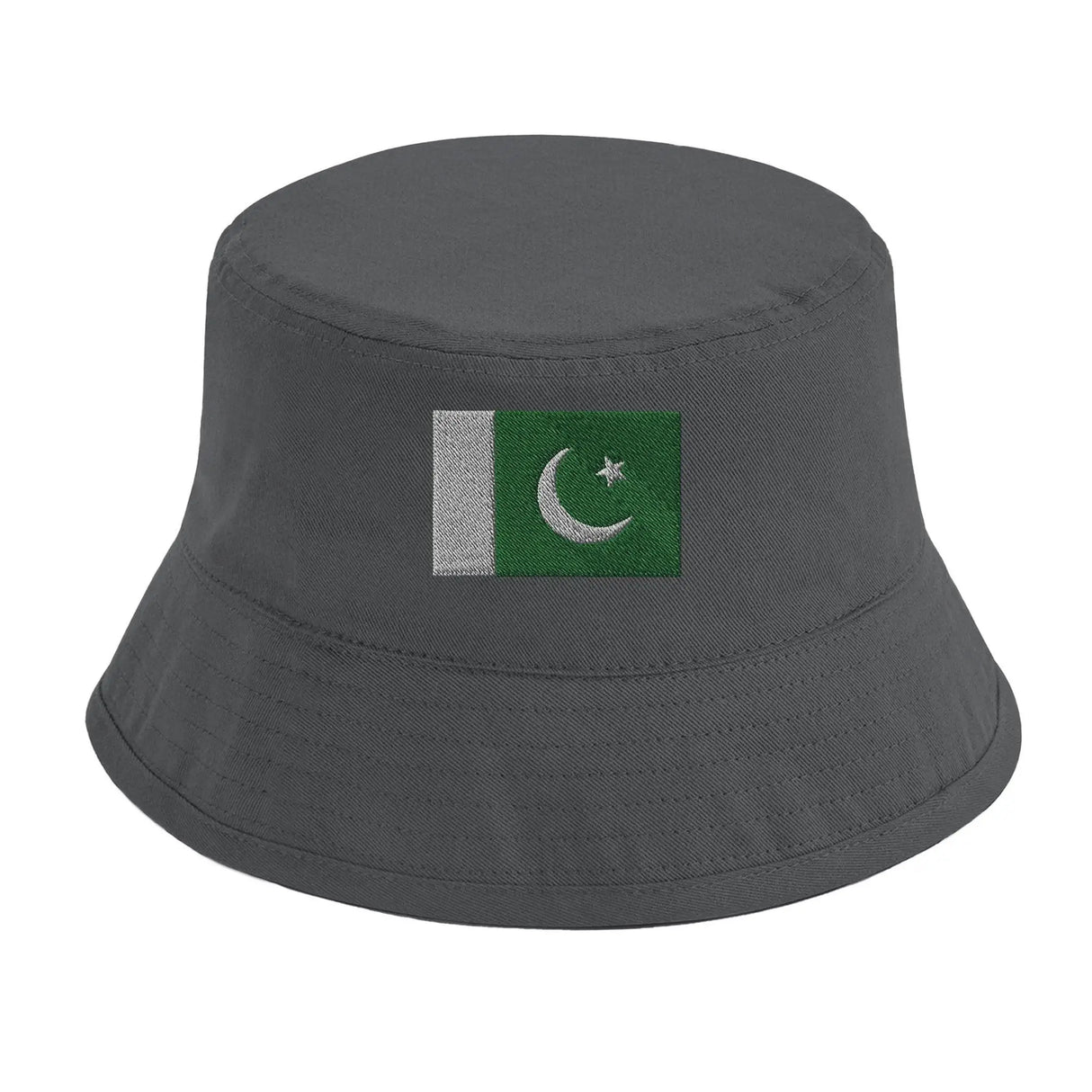 Chapeau bob drapeau pakistan coton brodé excellente respirabilité