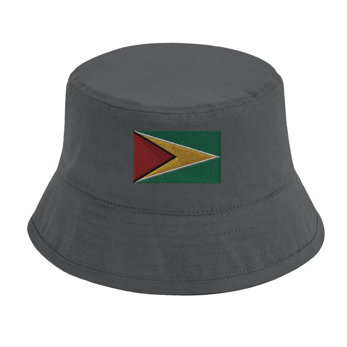 Chapeau bob guyana coton brodé couleurs vives et léger