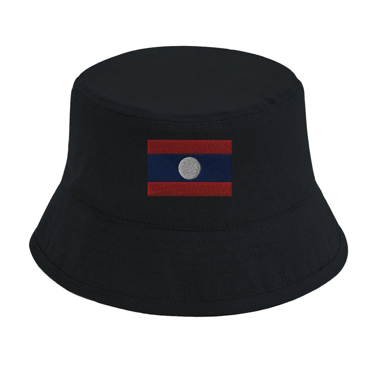 Chapeau bob laos coton brodé excellente respirabilité