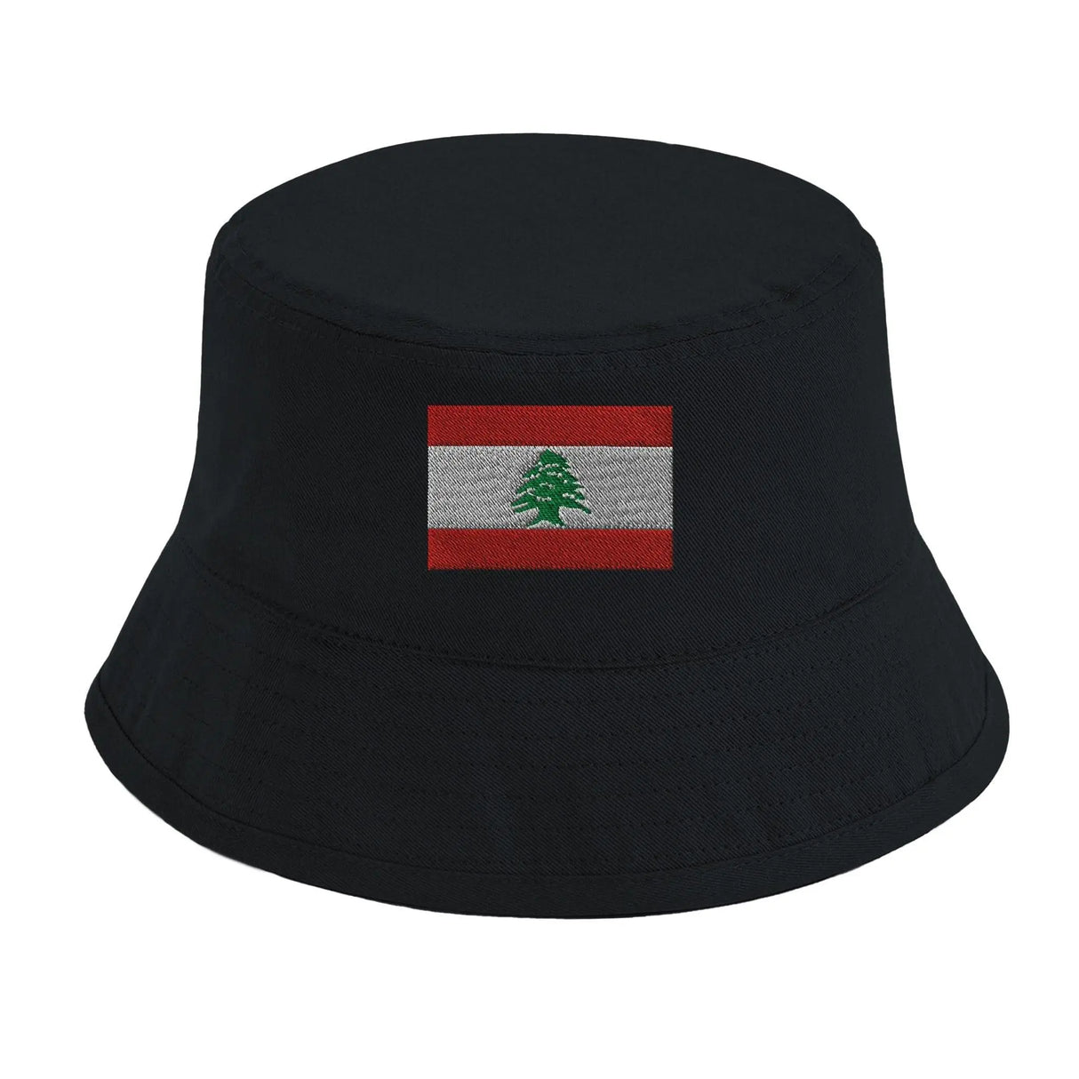 Chapeau bob liban brodé coton léger couleur tendance