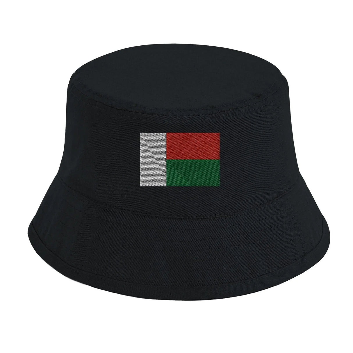 Chapeau bob madagascar coton brodé léger couleur tendance