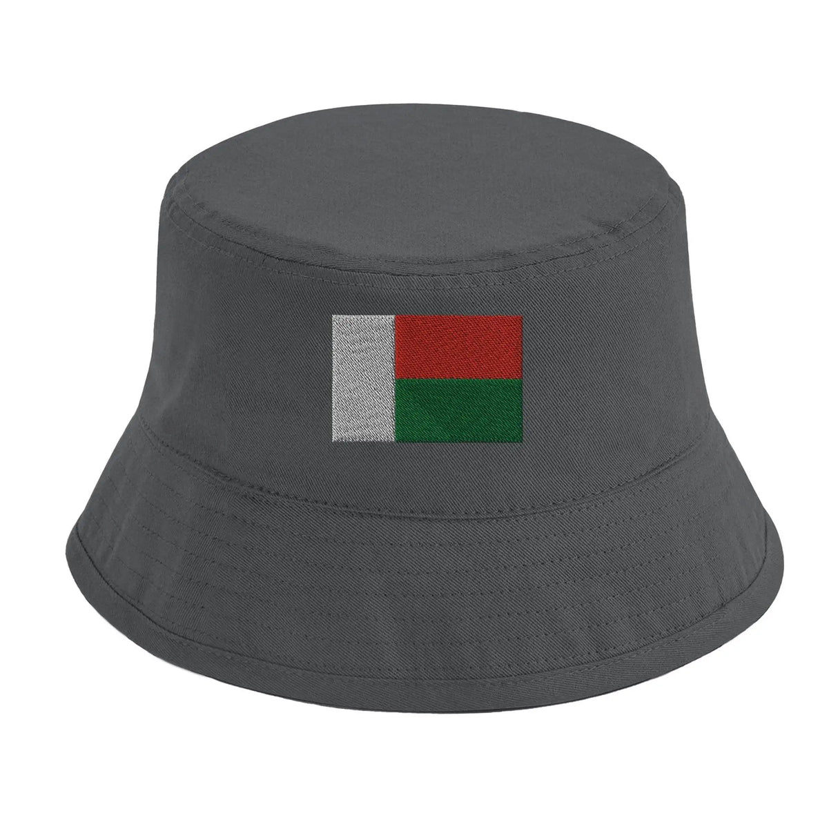 Chapeau bob madagascar coton brodé léger couleur tendance
