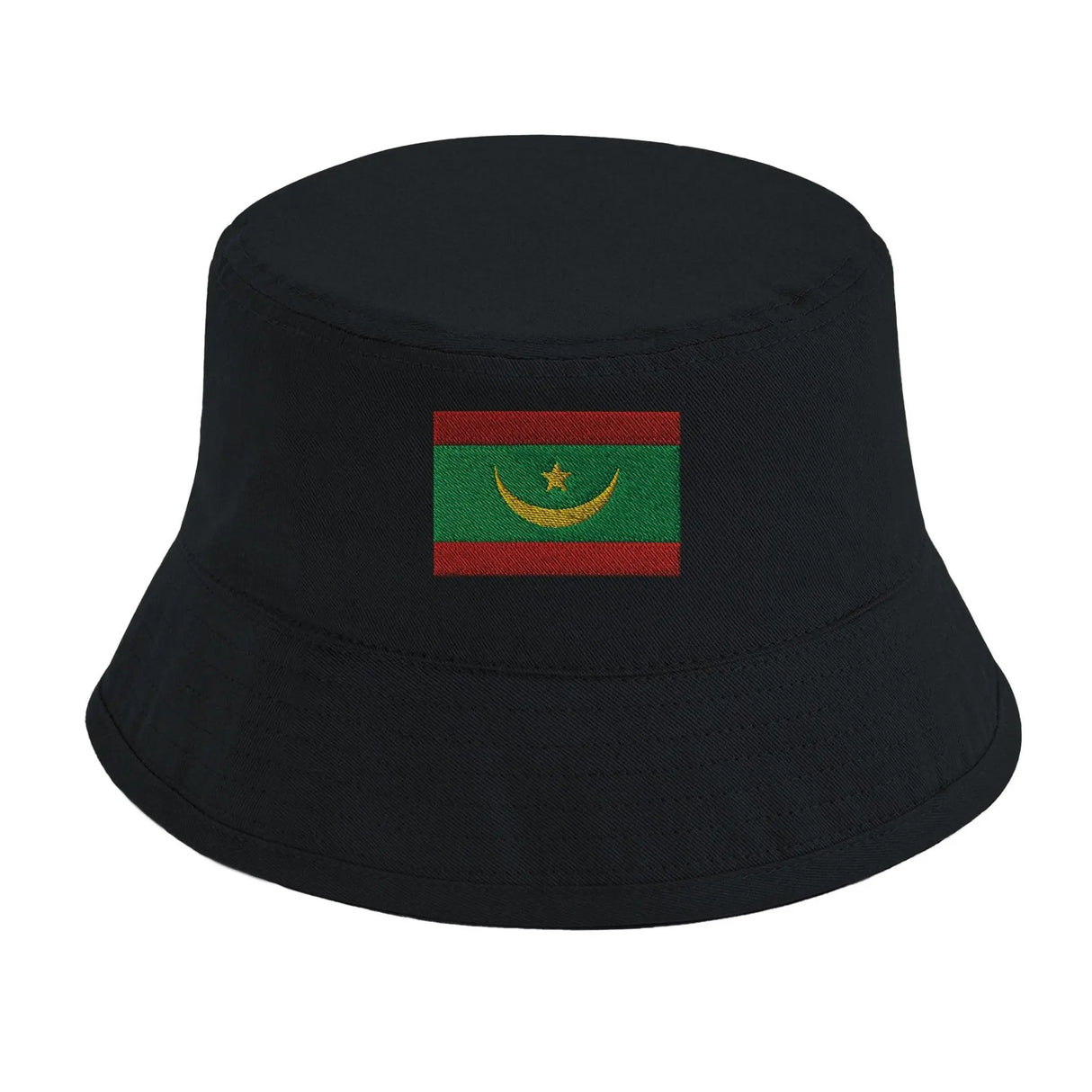 Chapeau bob mauritanie brodé coton couleurs tendance