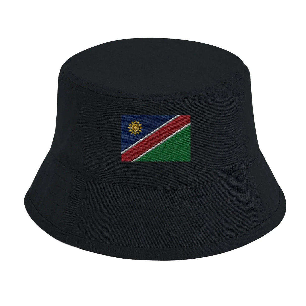 Chapeau bob namibie coton brodé couleurs tendance