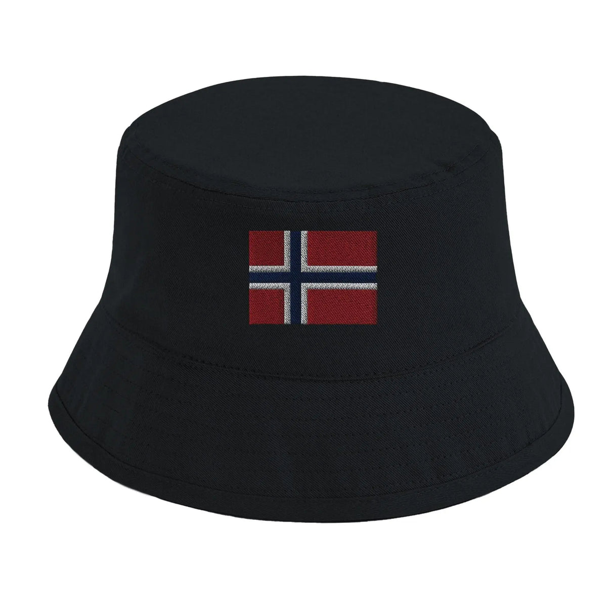 Chapeau bob norvège coton brodé léger couleurs tendance
