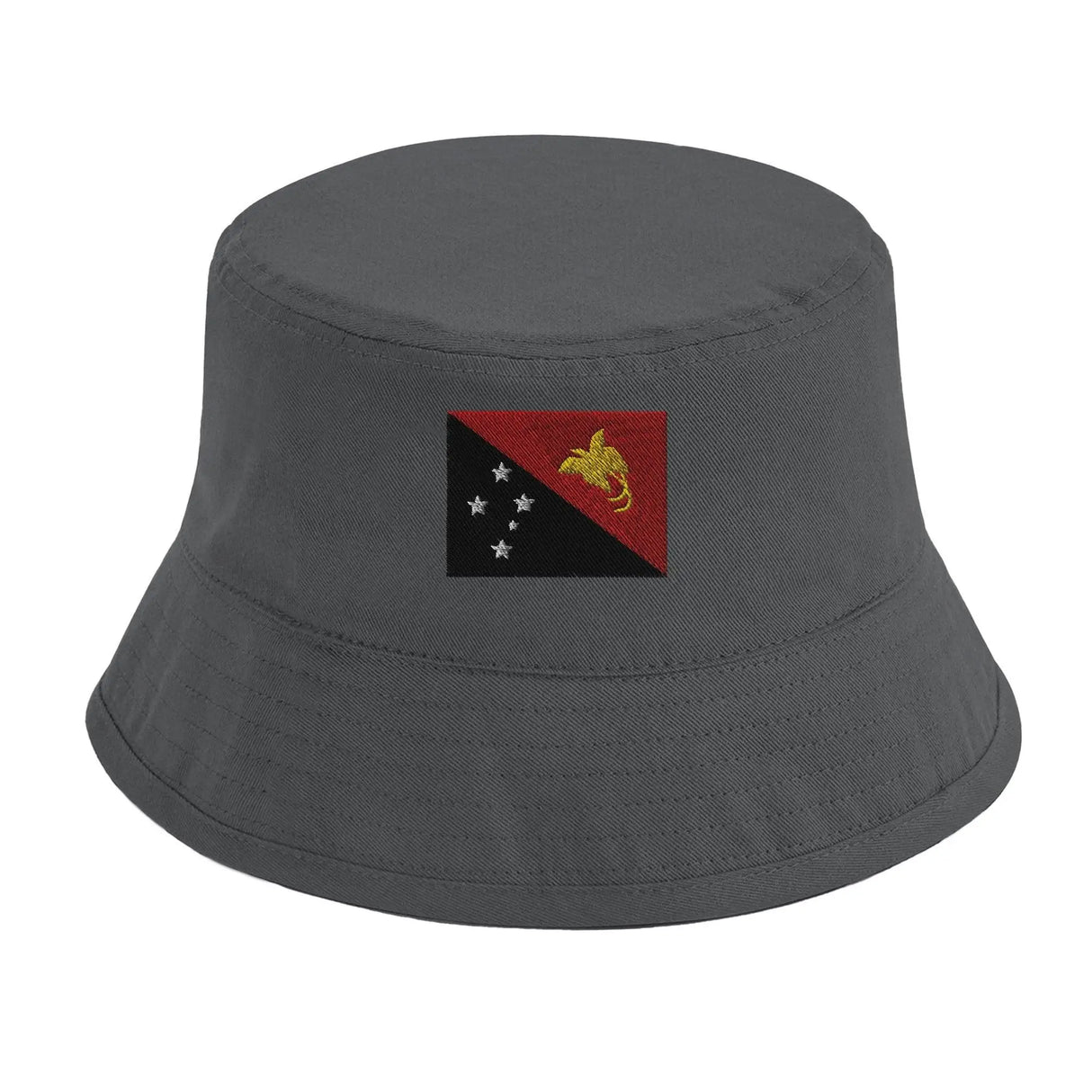 Chapeau bob papouasie-nouvelle-guinée coton brodé