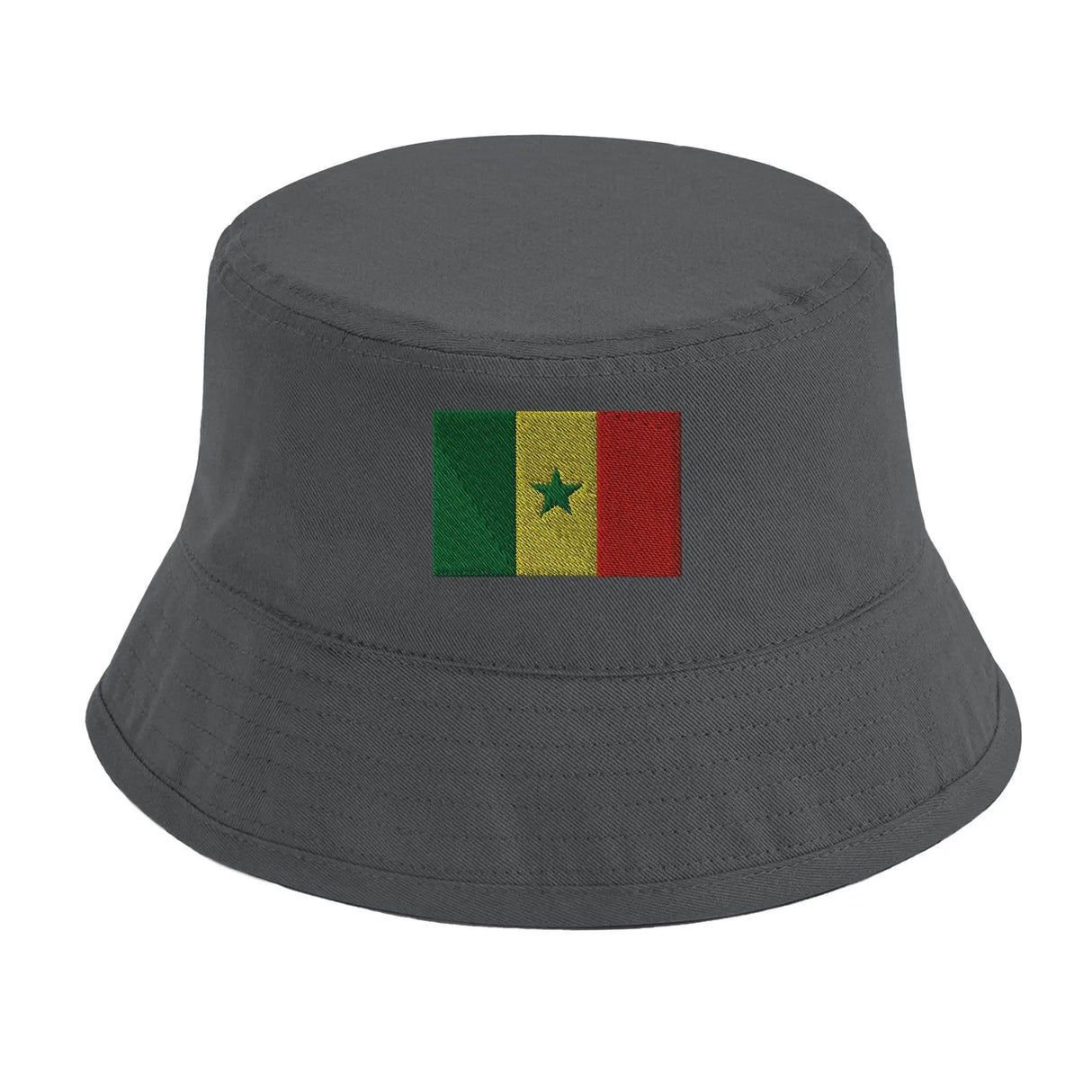 Chapeau bob sénégal coton brodé couleurs tendance