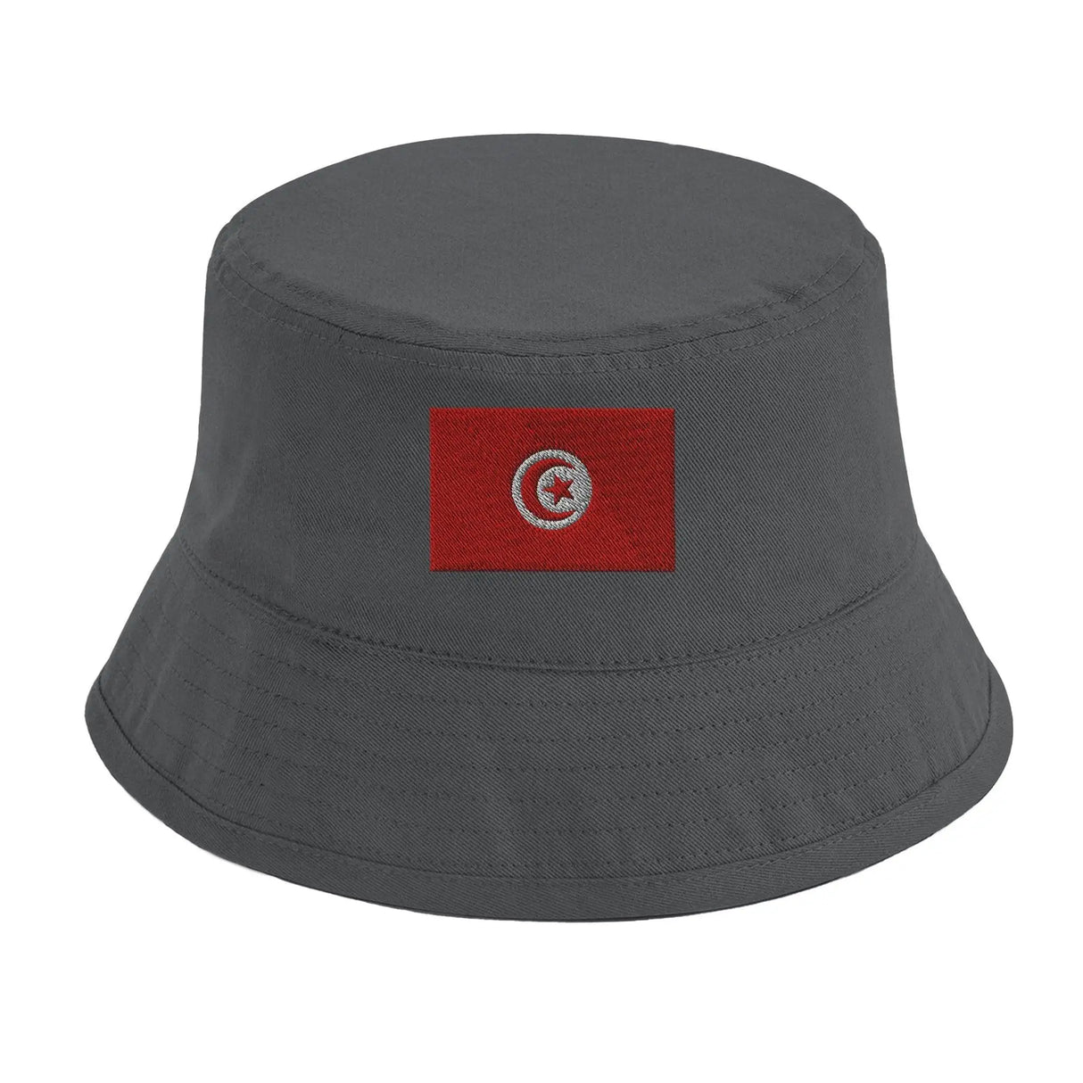 Chapeau bob tunisie brodé coton léger couleur tendance