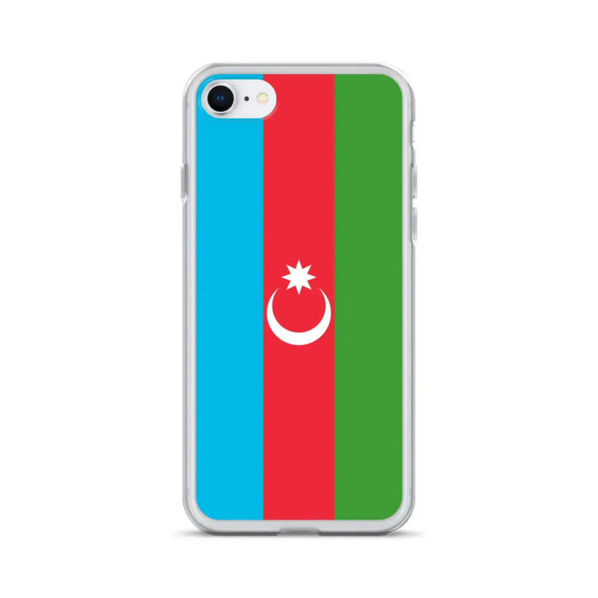 Coque iphone azerbaïdjan souple transparente antichoc