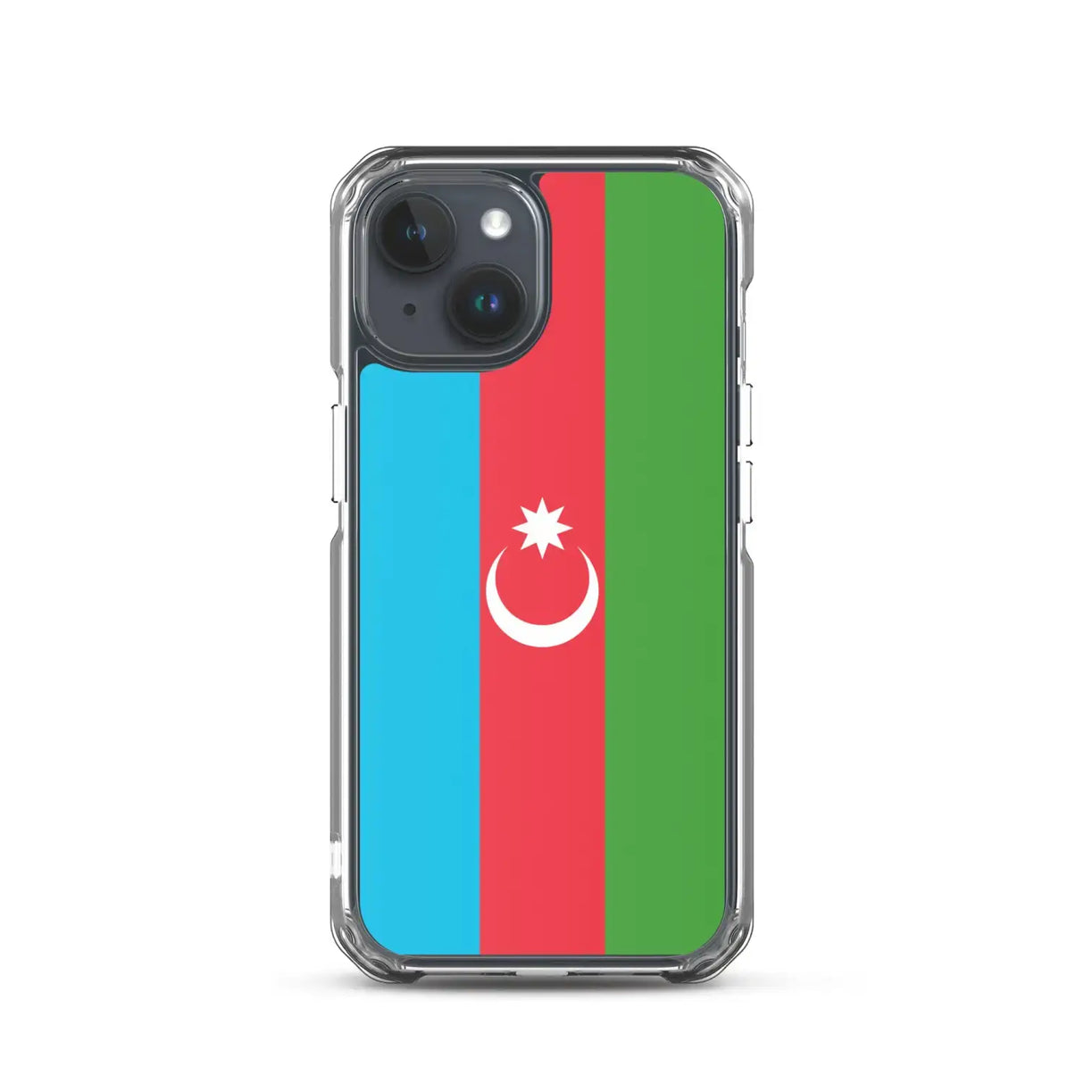 Coque iphone azerbaïdjan souple transparente antichoc