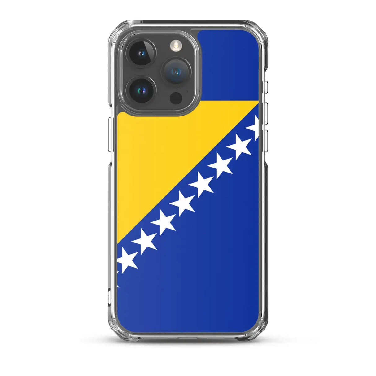 Coque iphone bosnie-herzégovine souple antichoc transparente