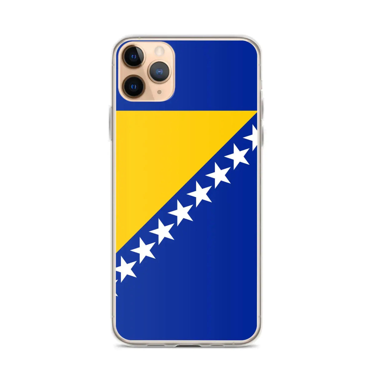 Coque iphone bosnie-herzégovine souple antichoc transparente