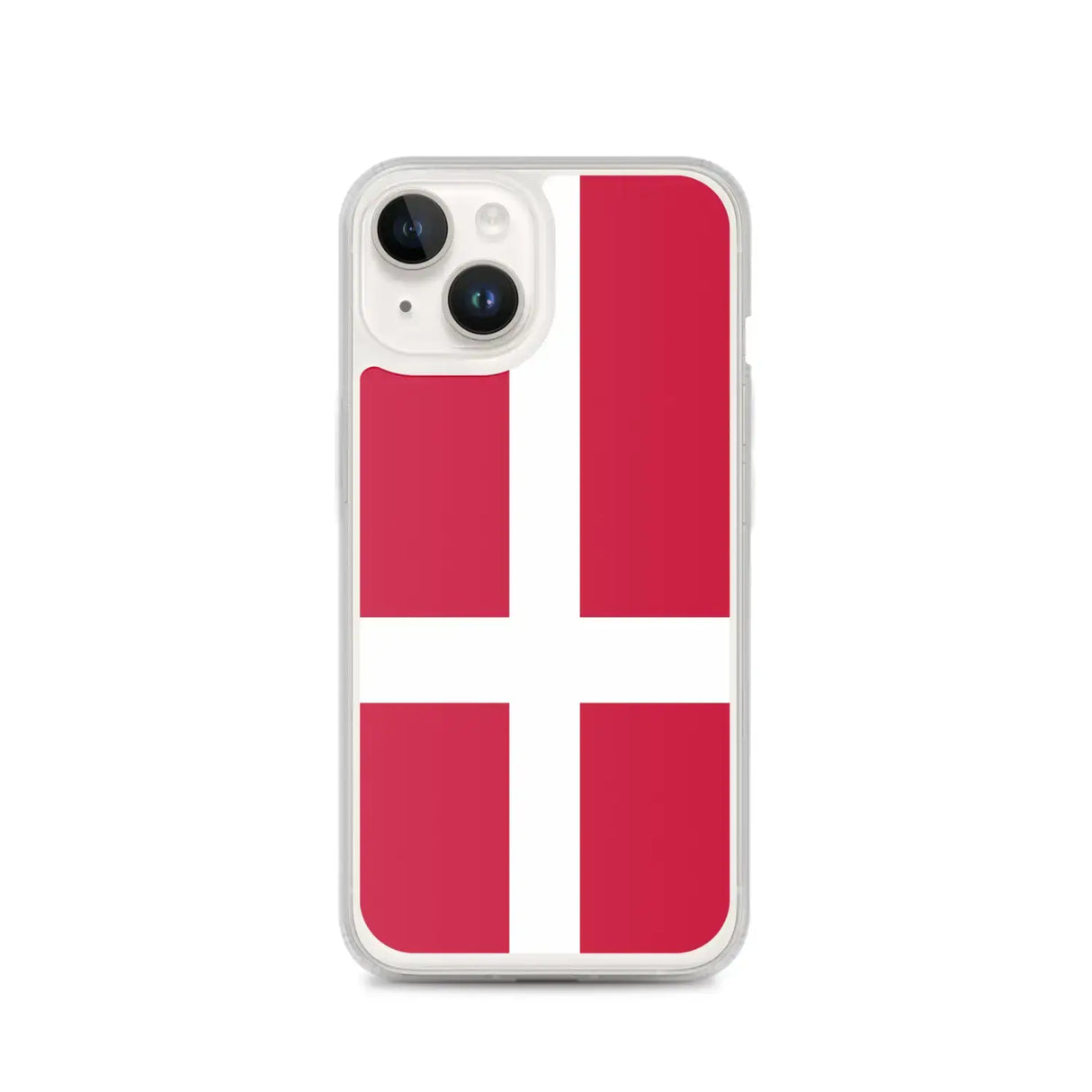 Coque iphone danemark souple motif drapeau antichoc