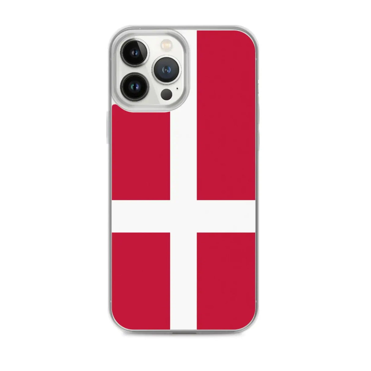 Coque iphone danemark souple motif drapeau antichoc
