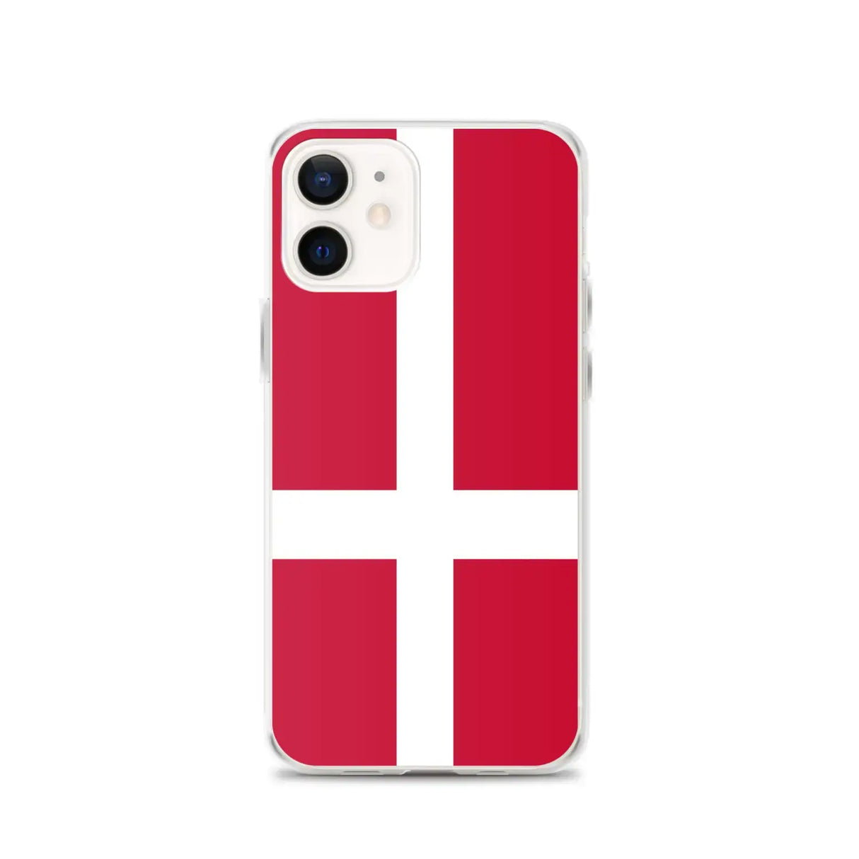 Coque iphone danemark souple motif drapeau antichoc