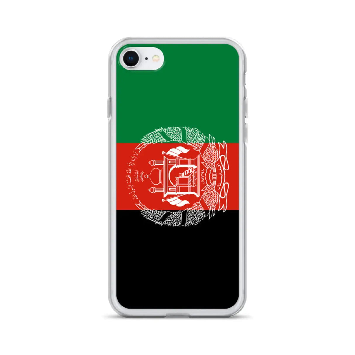 Coque iphone drapeau afghanistan souple antichoc transparente