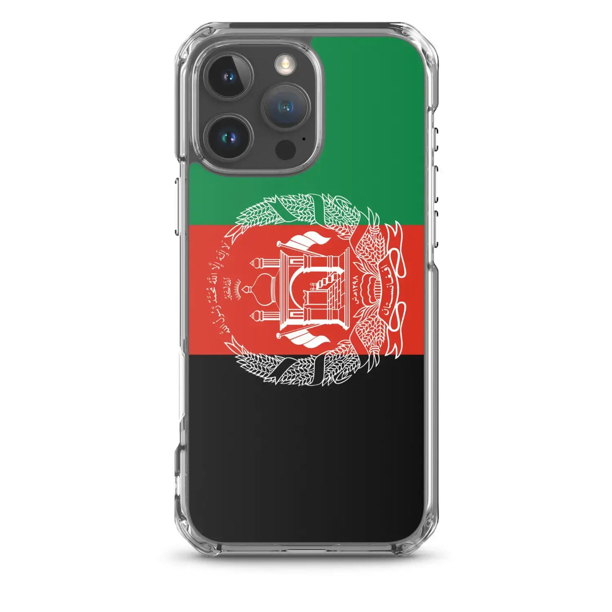 Coque iphone drapeau afghanistan souple antichoc transparente