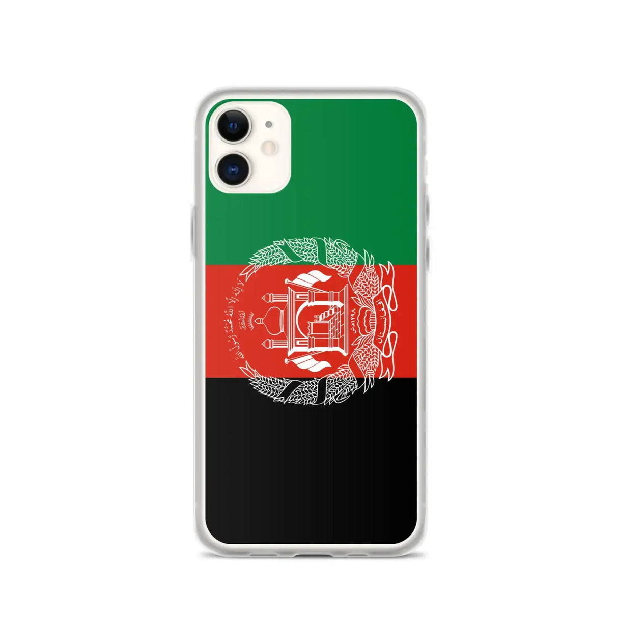 Coque iphone drapeau afghanistan souple antichoc transparente