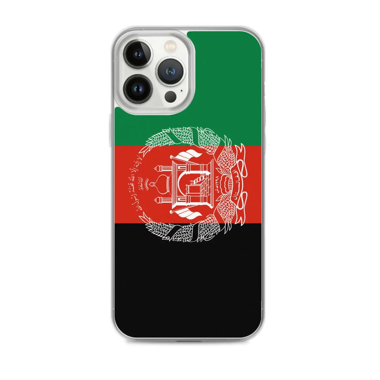 Coque iphone drapeau afghanistan souple antichoc transparente