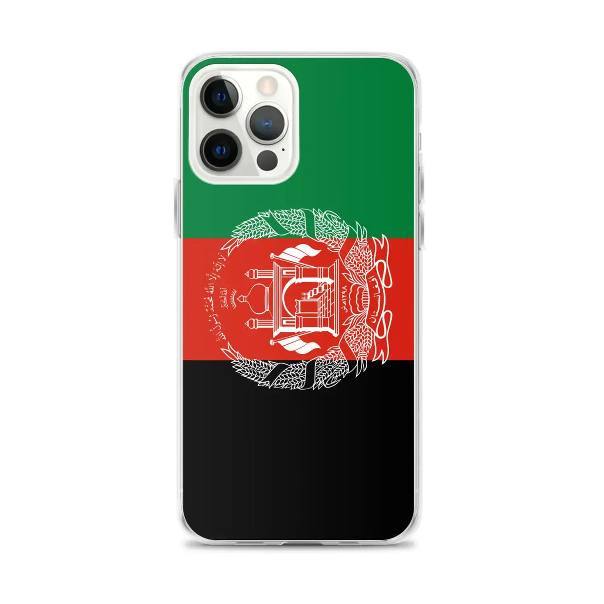 Coque iphone drapeau afghanistan souple antichoc transparente