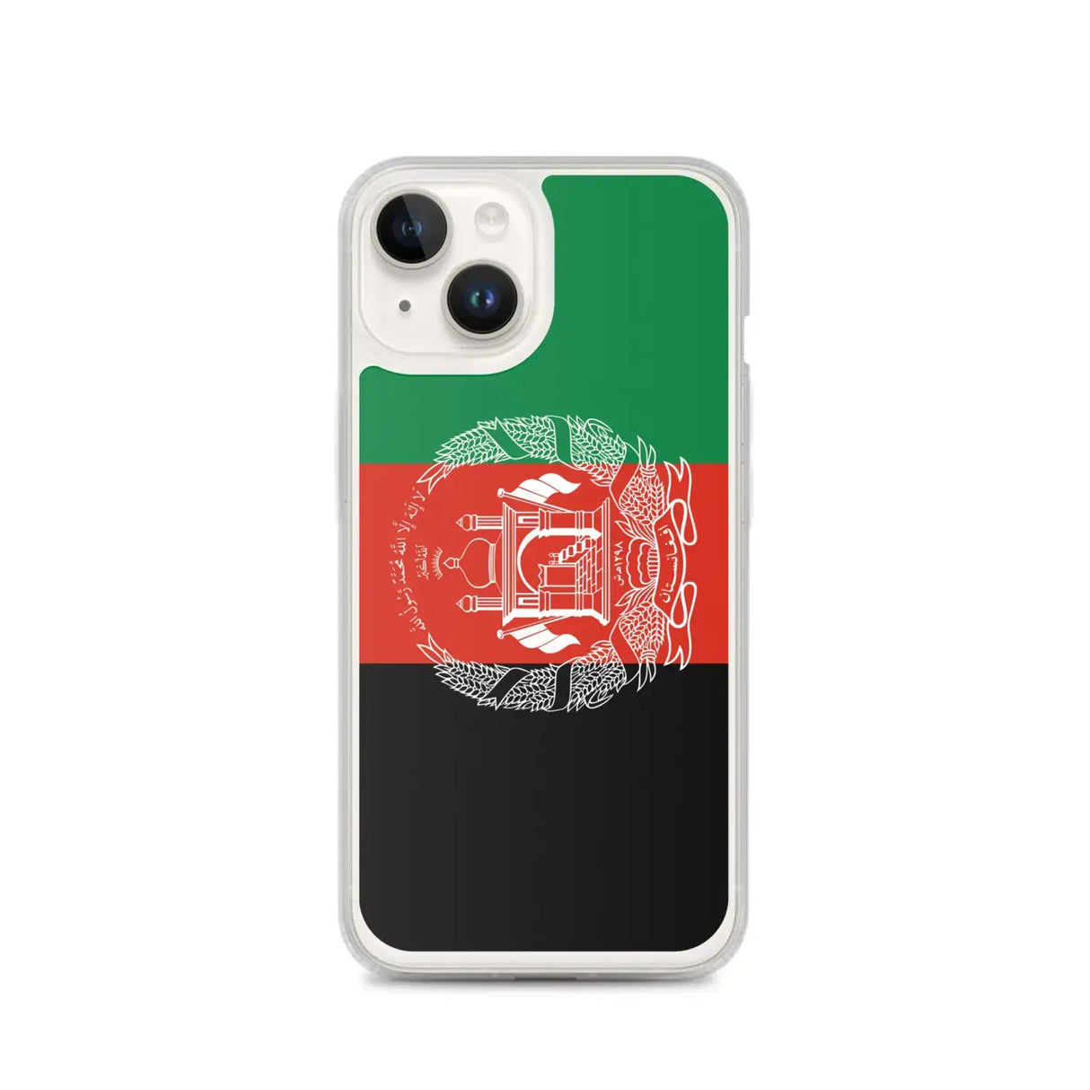 Coque iphone drapeau afghanistan souple antichoc transparente