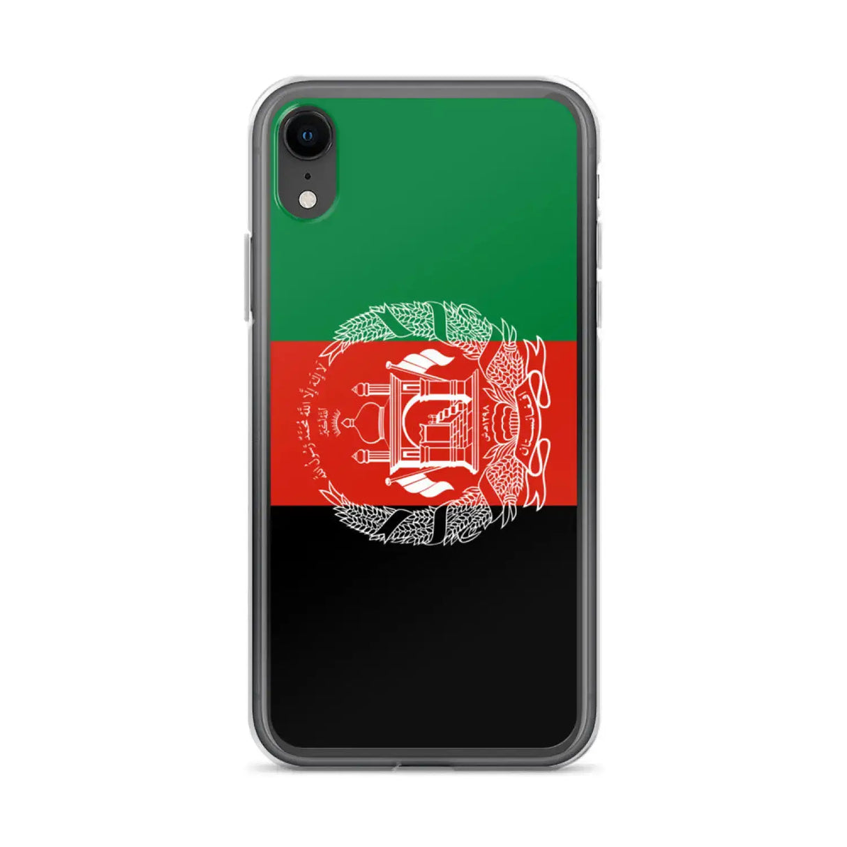 Coque iphone drapeau afghanistan souple antichoc transparente