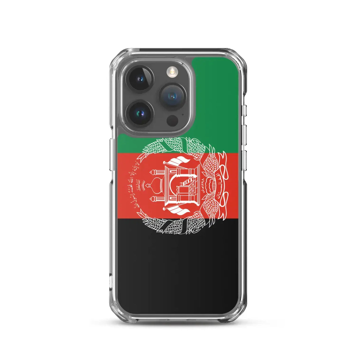 Coque iphone drapeau afghanistan souple antichoc transparente