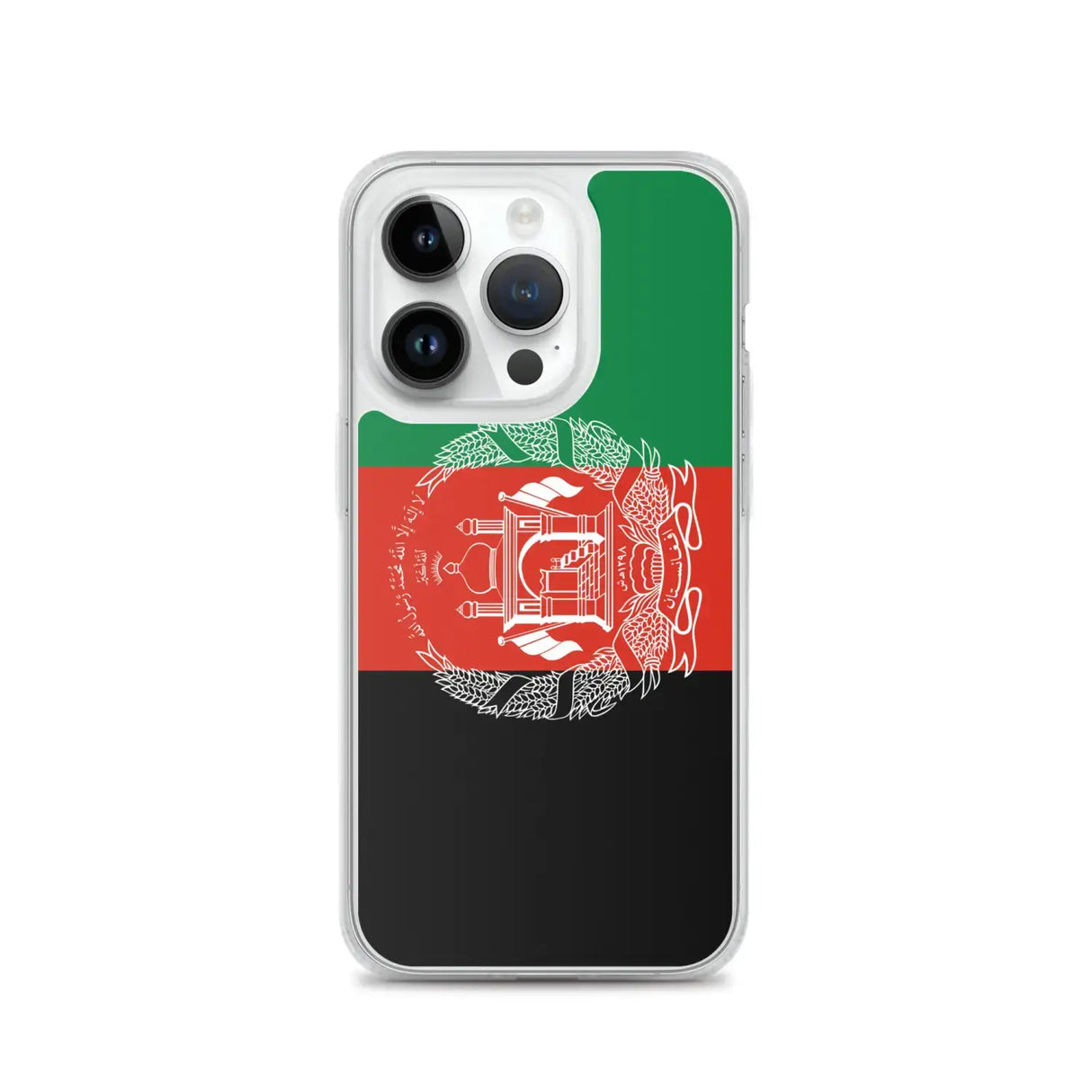 Coque iphone drapeau afghanistan souple antichoc transparente