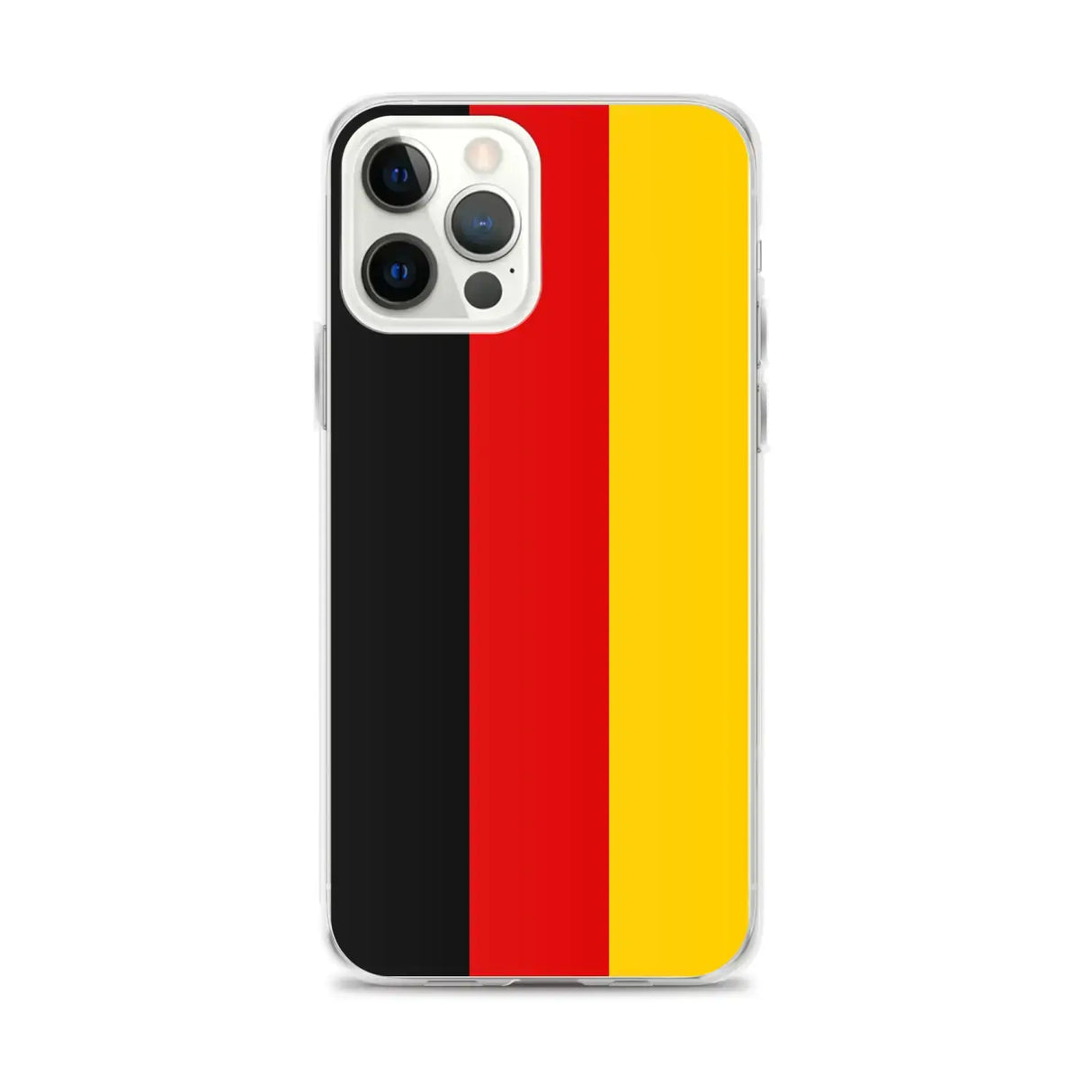 Coque iphone drapeau allemagne souple antichoc transparente