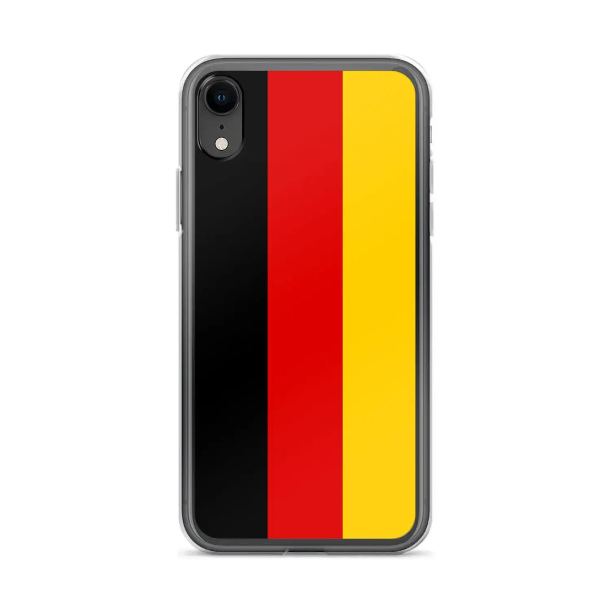 Coque iphone drapeau allemagne souple antichoc transparente